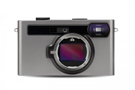 Pixii Max in Space Gray, front view showing 4-lug M-mount and full frame24.5MP CMOS sensor.jpeg Pixii Max in Space Gray, front view showing 4-lug M-mount and full frame24.5MP CMOS sensor.jpeg