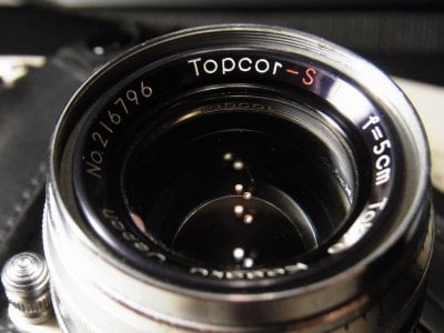 Topcor-S 5cm F2, 6 element in 4 group 1-2-2-1 Planar Topcor-S 5cm F2, 6 element in 4 group 1-2-2-1 Planar