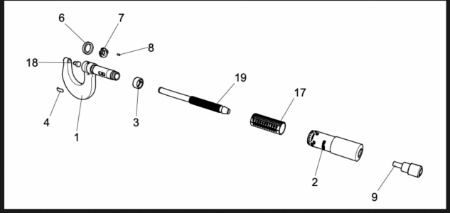 starrett 230 exploded view.png starrett 230 exploded view.png