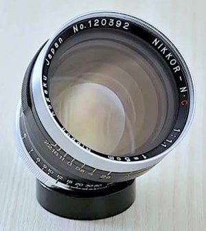 Nippon Kogaku 50mm f-1.1 Nikkor-N.C was offered in Nikon S, Contax, and Leica LTM mounts.jpeg