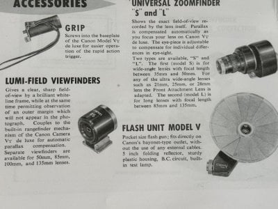 Accerssories page from Canon  VT manual showing Zoomfinder (available in long (L )and. short (...jpg