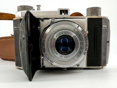 Kodak Retina I (Type 010) withn 50mm f:3.5 Extar Made in U.S.A.lens in Compur-Rapid shutter..jpg
