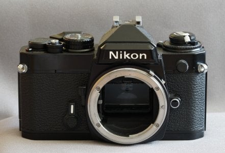Nikon FE 35mm camera.JPG