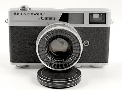 Canonet, original mdel with selenium cell around the 45mm f:1.9 SE Canon lens. This is the dua...jpg