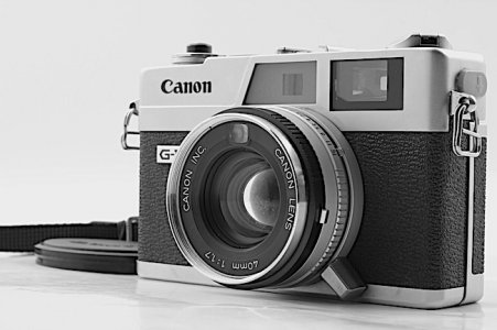 Canonet GIII QL 17. With an array if great feaures and a stellar 40mm f:1.7 Canon lems it was ...jpg